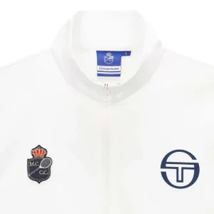 Discount Ace Staff Track Jacket- Off White For The Court