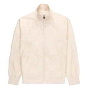 Clearance Anzio Zip-Up Track Jacket-Gardenia Tracksuits