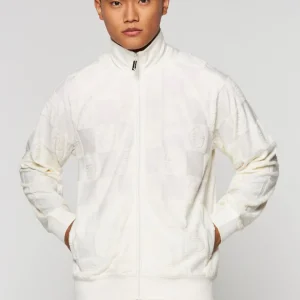 Clearance Anzio Zip-Up Track Jacket-Gardenia Tracksuits