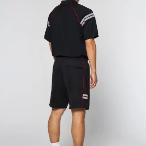 Clearance Ascot Track Short- Black Shorts And Swim