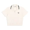 Best Atri Velour Polo- Gardenia View All