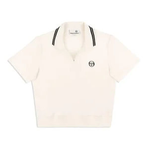 New Atri Velour Polo- Gardenia Velour