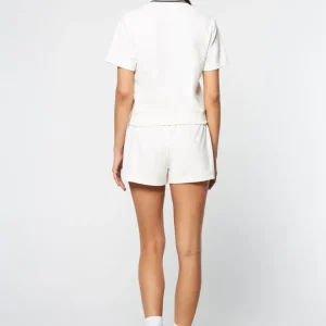 Best Atri Velour Polo- Gardenia View All