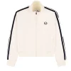 Shop Atri Velour Track Jacket- Gardenia Tracksuits