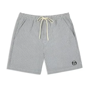 Outlet Cosimo Oxford Shorts- Maritime Blue Shorts And Swim