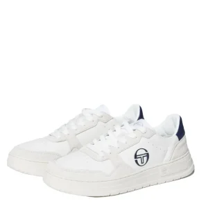Sale Court Classic Mp Sneaker- White/ Antique White/ Maritime Blue Shoes
