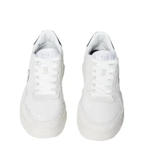 Online Court Classic Mp Sneaker- White/ Antique White/ Maritime Blue For The Court