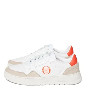 Store Court Classic Mp Sneaker- White/ Tofu/ Ponciana Red Shoes
