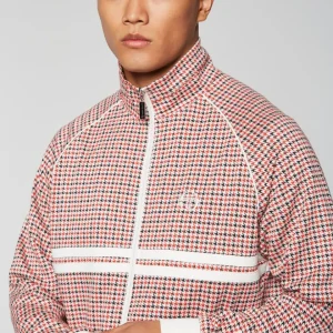 Sale Dallas Houndstooth Track Jacket- Poinciana View All