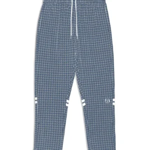 Fashion Dallas Houndstooth Track Pant- Maritime Blue View All