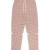 Sale Dallas Houndstooth Track Pant- Poinciana Pants And Sweatpants