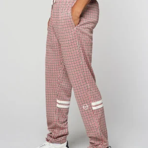 Sale Dallas Houndstooth Track Pant- Poinciana Pants And Sweatpants