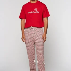 Fashion Dallas Houndstooth Track Pant- Poinciana View All