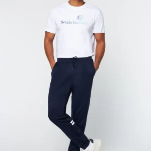 Clearance Dallas Track Pant Archivio- Maritime Blue/ White Tracksuits