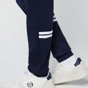 Clearance Dallas Track Pant Archivio- Maritime Blue/ White Tracksuits