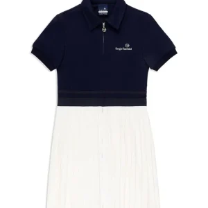 Shop Damarindo Dress- Maritime Blue/ White For The Court