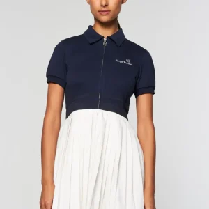 Best Damarindo Dress- Maritime Blue/ White Dresses