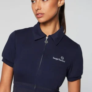 Shop Damarindo Dress- Maritime Blue/ White For The Court