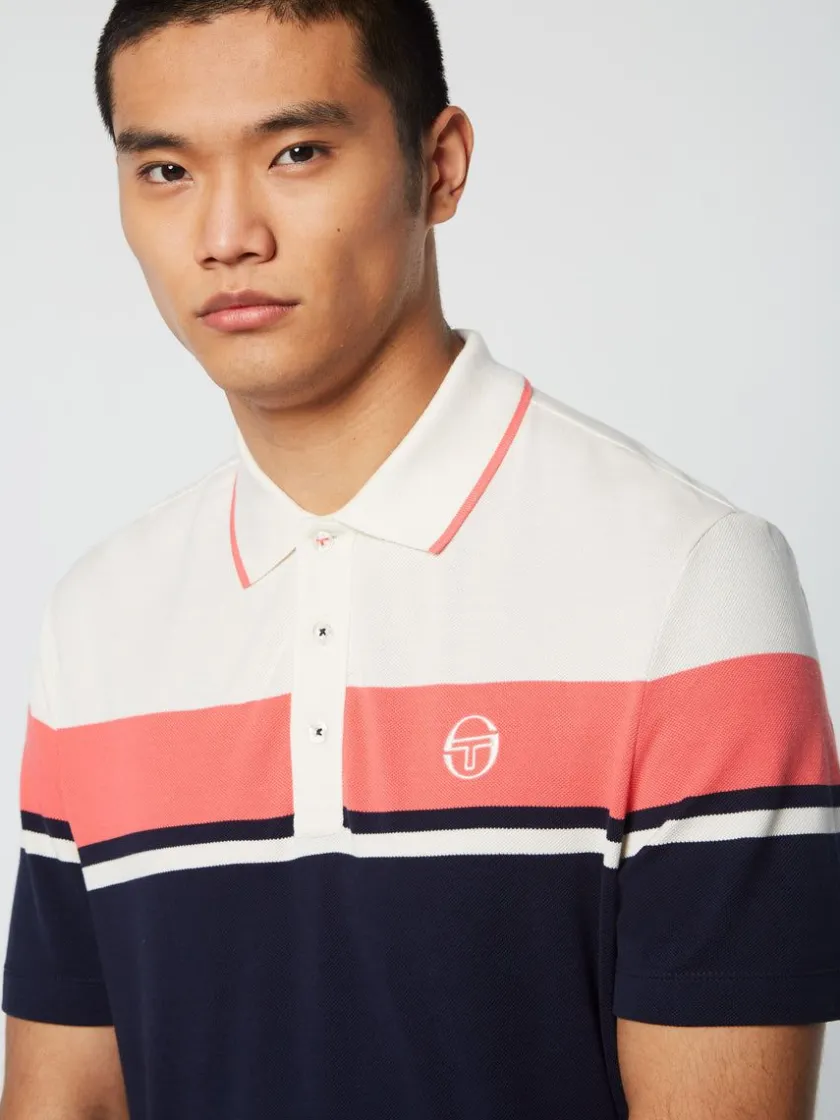 damarindo_polo_archivio_gardenia_maritime_blue_4-1.webp Cheap Damarindo Polo Archivio- Gardenia/ Maritime Blue Matching Separates