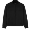 Clearance Damarindo Track Jacket Archivio- Black/ Black Jackets