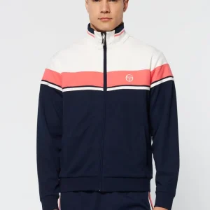 Best Damarindo Track Jacket Archivio- Gardenia/ Maritime Blue Tracksuits