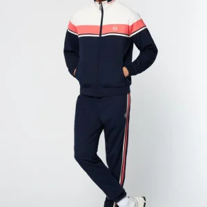 Outlet Damarindo Track Jacket Archivio- Gardenia/ Maritime Blue Jackets