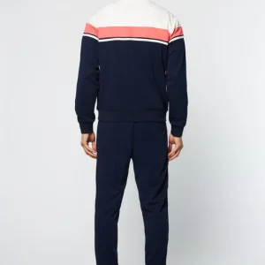 Outlet Damarindo Track Jacket Archivio- Gardenia/ Maritime Blue Jackets