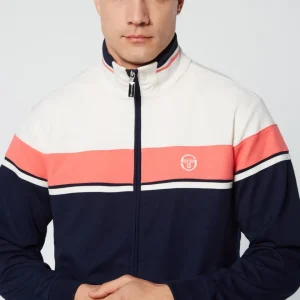 Outlet Damarindo Track Jacket Archivio- Gardenia/ Maritime Blue Jackets