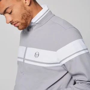 Store Damarindo Track Jacket- Sleet/ White Tracksuits