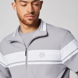 Store Damarindo Track Jacket- Sleet/ White Tracksuits