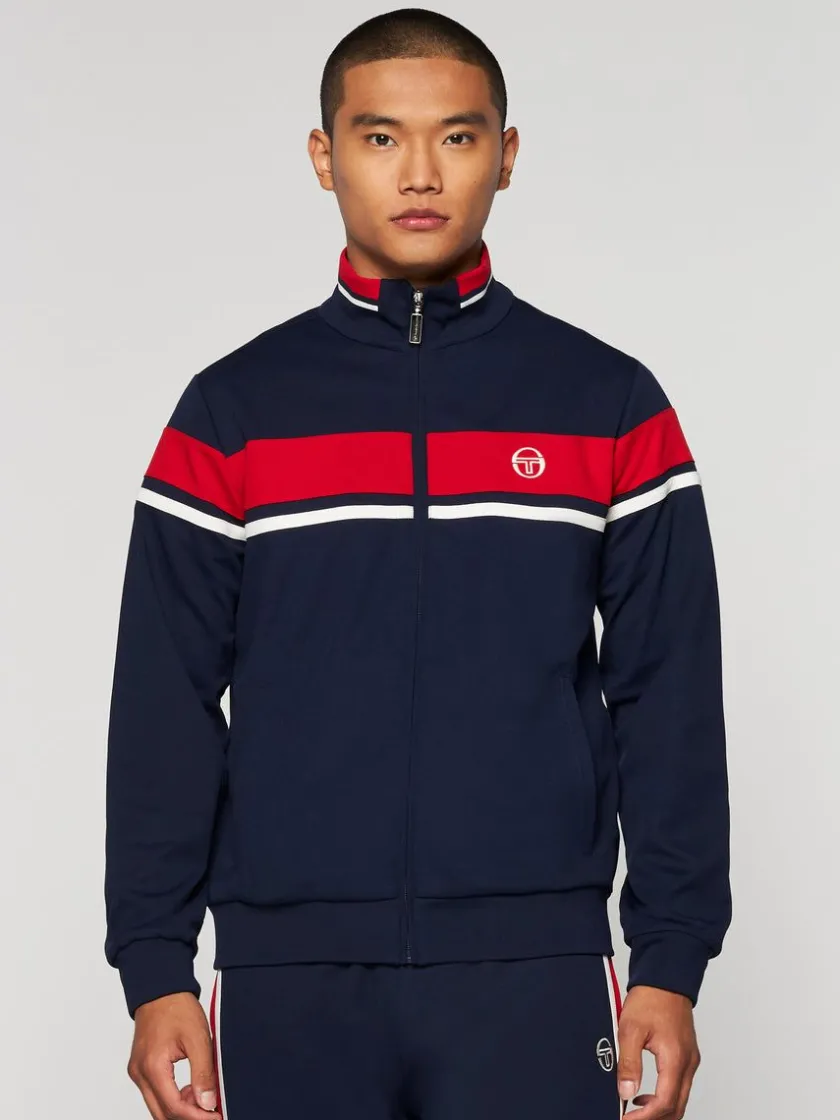 damarindo_track_jacketmaritime_blue_1-2.webp Outlet Damarindo Track Jacket-Maritime Blue Tracksuits