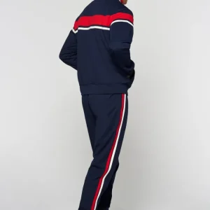 Outlet Damarindo Track Jacket-Maritime Blue Tracksuits