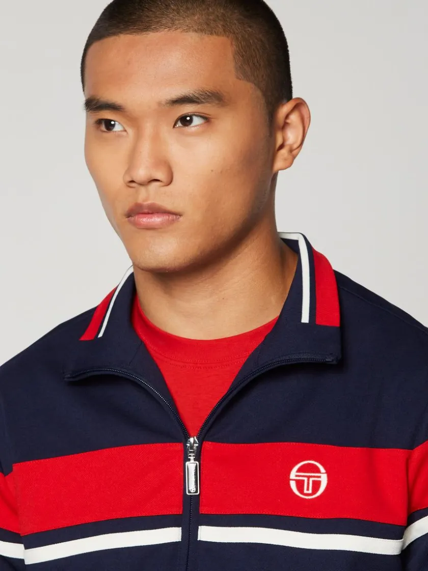 damarindo_track_jacketmaritime_blue_5-2.webp Outlet Damarindo Track Jacket-Maritime Blue Tracksuits