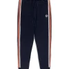 Shop Damarindo Track Pant Archivio- Gardenia/ Maritime Blue Pants And Sweatpants