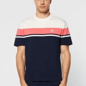 Best Damarindo T-Shirt Archivio -Gardenia/ Maritime Blue Matching Separates