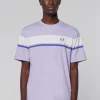 Best Sale Damarindo T-Shirt- Lavender/ Gardenia T-Shirts