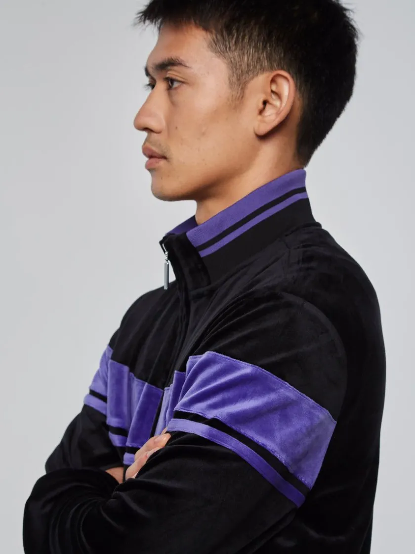 damarindo_velour_track_jacket_black_liberty_3.webp Cheap Damarindo Velour Track Jacket- Black/ Liberty Velour