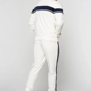 Best Damarindo Velour Track Jacket- Gardenia Velour