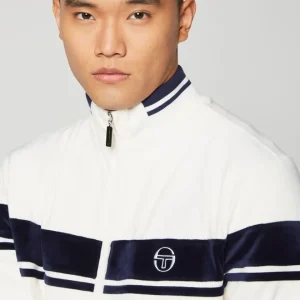 Online Damarindo Velour Track Jacket- Gardenia Jackets