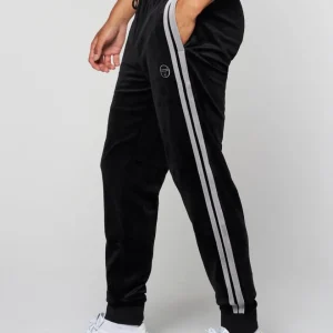 Fashion Damarindo Velour Track Pant- Black Beauty Pants And Sweatpants