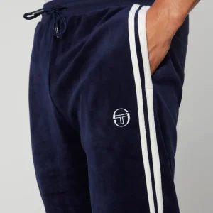 Hot Damarindo Velour Track Pant- Maritime Blue View All