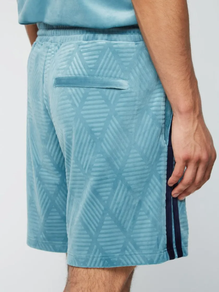 debossed_damarindo_velour_short_larkspur_5-3.webp Outlet Debossed Damarindo Velour Short- Larkspur Velour