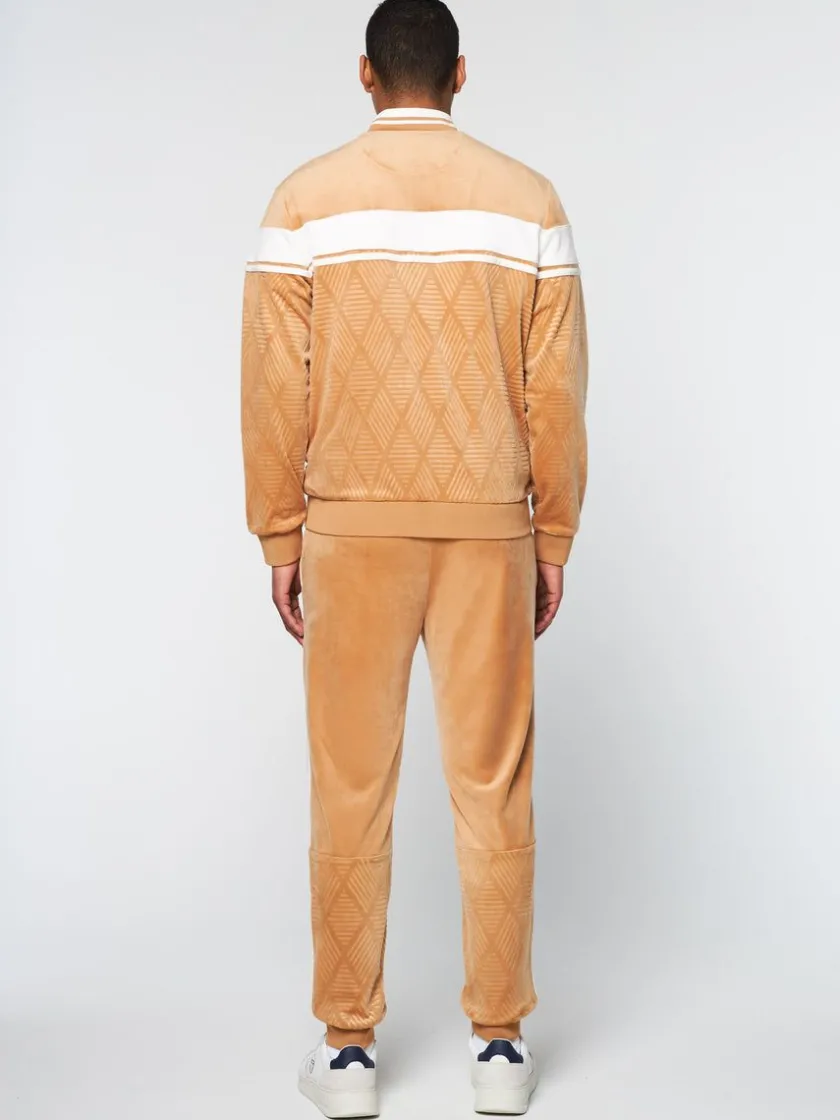 debossed_damarindo_velour_track_jacket_meerkat_3-3.webp Cheap Debossed Damarindo Velour Track Jacket- Meerkat Tracksuits