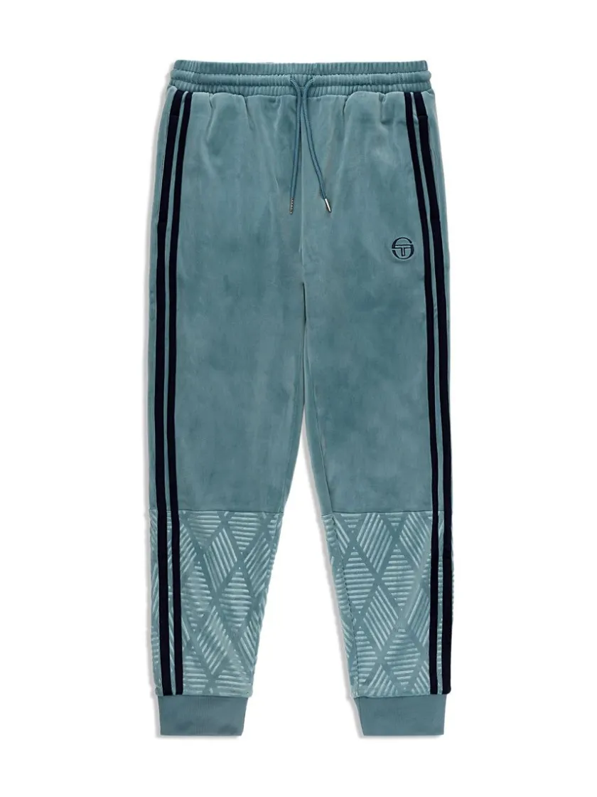 debossed_damarindo_velour_track_pant_larkspur_0-3.webp Hot Debossed Damarindo Velour Track Pant- Larkspur Tracksuits