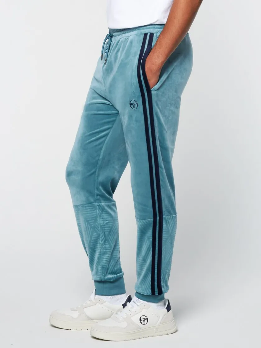 debossed_damarindo_velour_track_pant_larkspur_1-1.webp Flash Sale Debossed Damarindo Velour Track Pant- Larkspur Pants And Sweatpants
