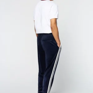 Cheap Debossed Damarindo Velour Track Pant- Maritime Blue View All