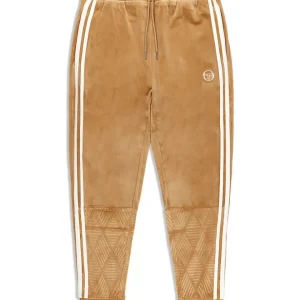 Sale Debossed Damarindo Velour Track Pant- Meerkat View All