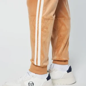 Hot Debossed Damarindo Velour Track Pant- Meerkat Tracksuits