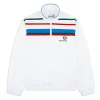 Fashion Denver Track Jacket- White Tracksuits
