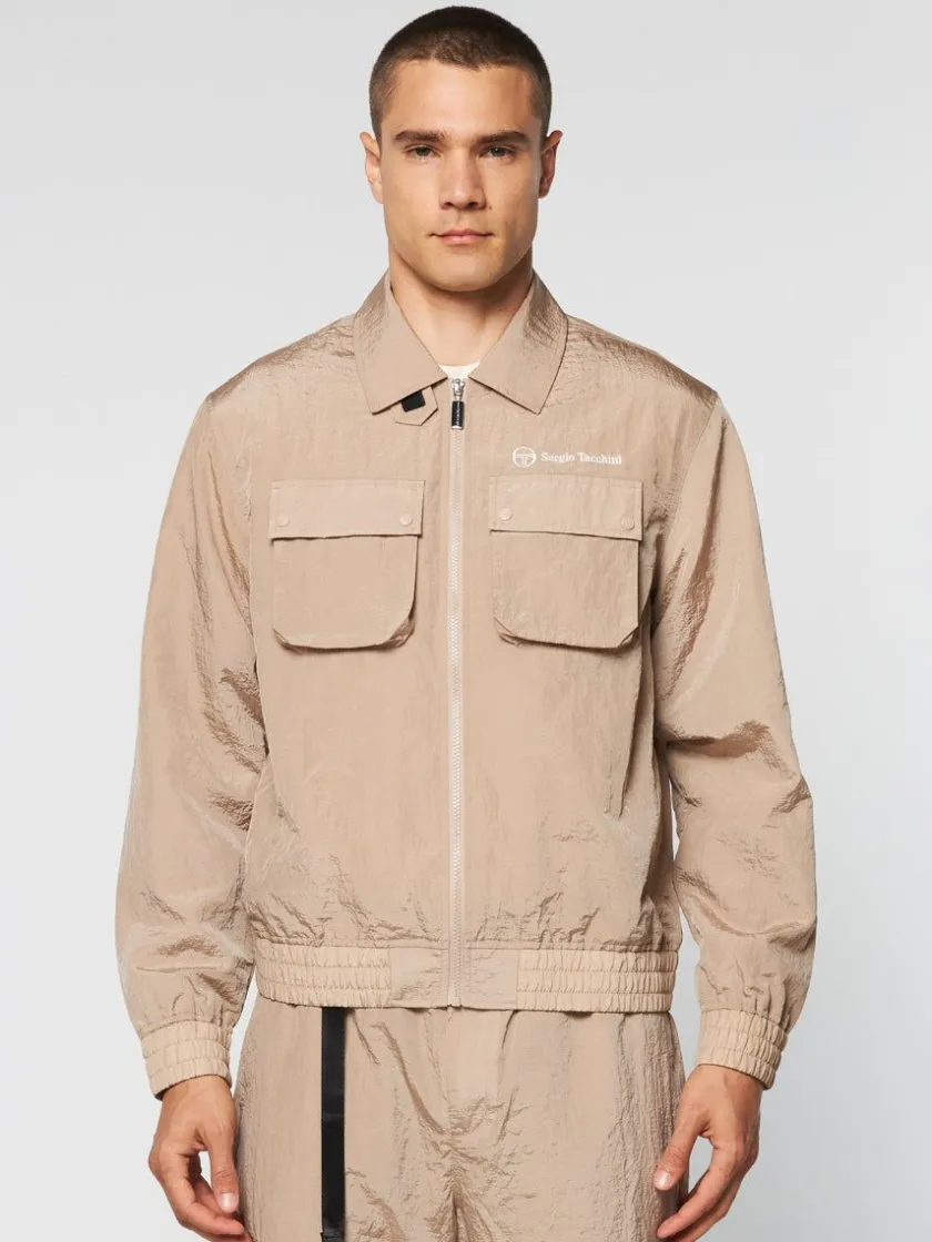 devonte_track_jacket_humus_1-3.webp Sale Devonte Track Jacket- Humus Tracksuits
